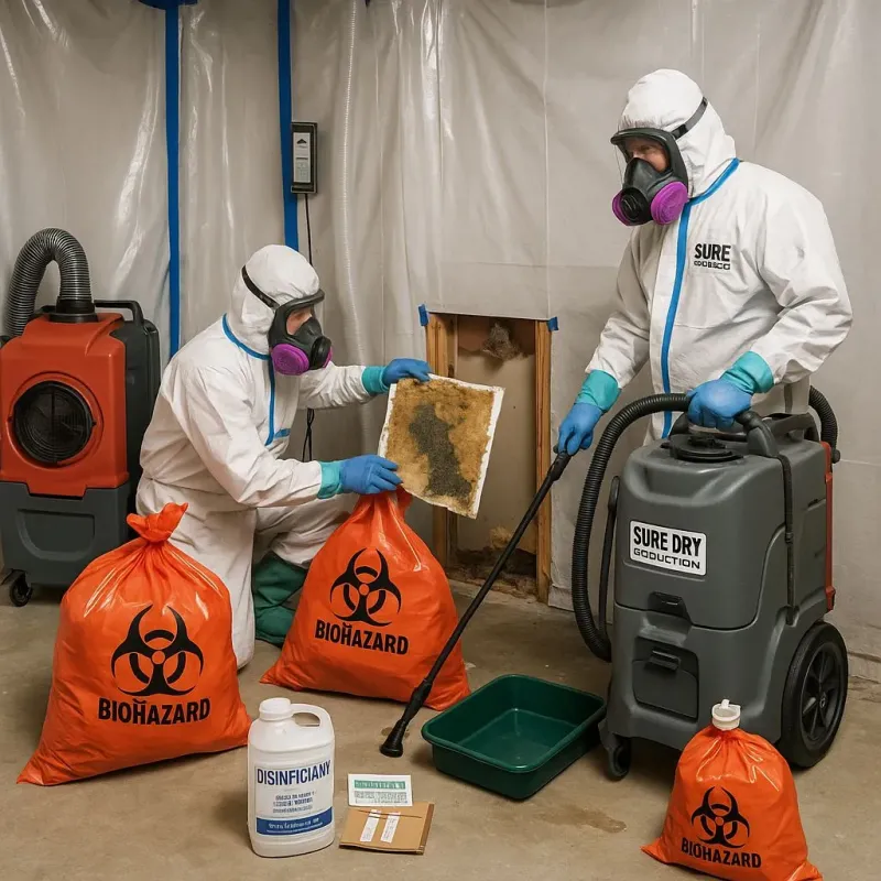 Contaminated Water Handling Protocols process in Lake Fenton, MI