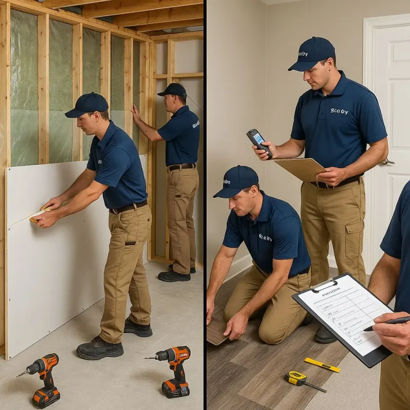 Repairs and Reconstruction process in Lake Fenton, MI