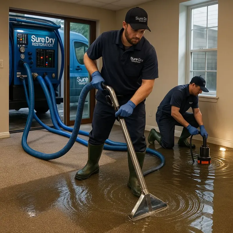 Water Extraction and Removal process in Lake Fenton, MI